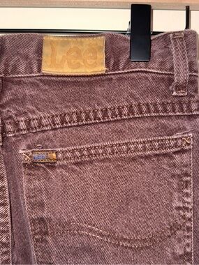 Lee Women’s Mom Jeans in a Faded Chocolate Brown Sz 7